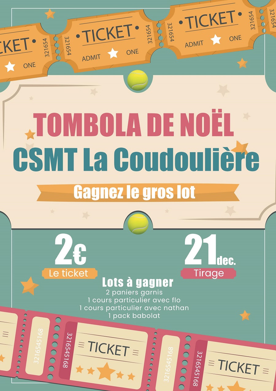 affiche tombola